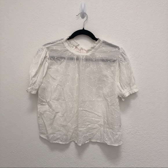 Free People Tops - NWT Free People Letters to Juliet Eyelet Top